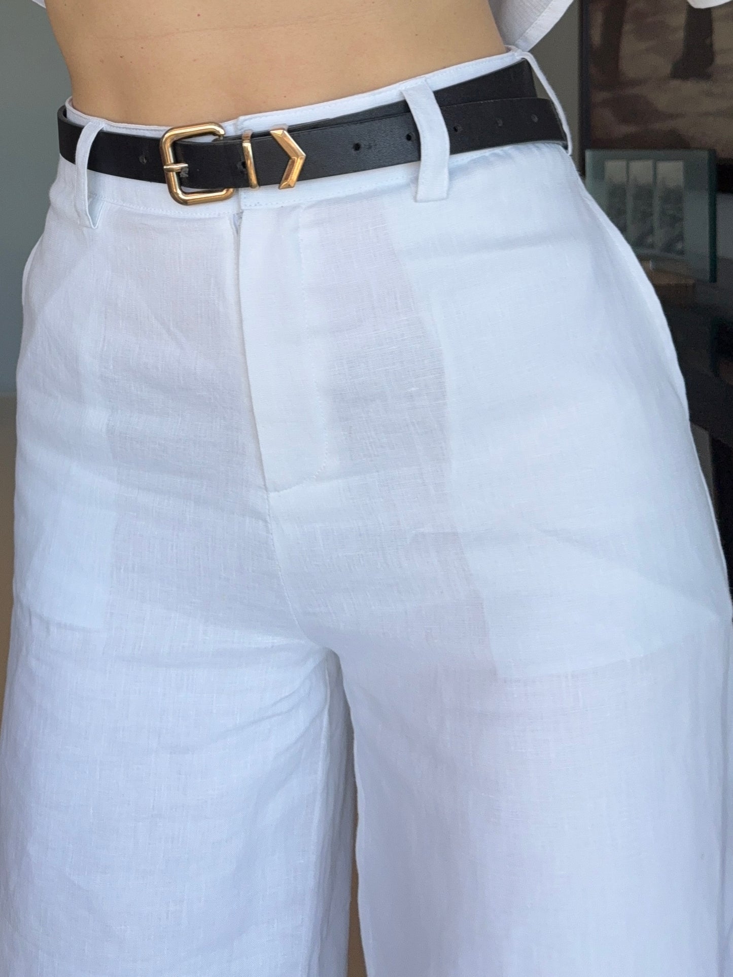 Calça Bella 100% Linho