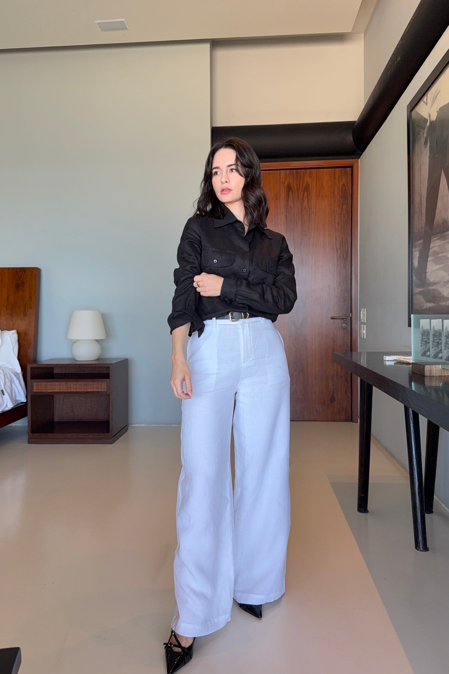 Calça Bella 100% Linho