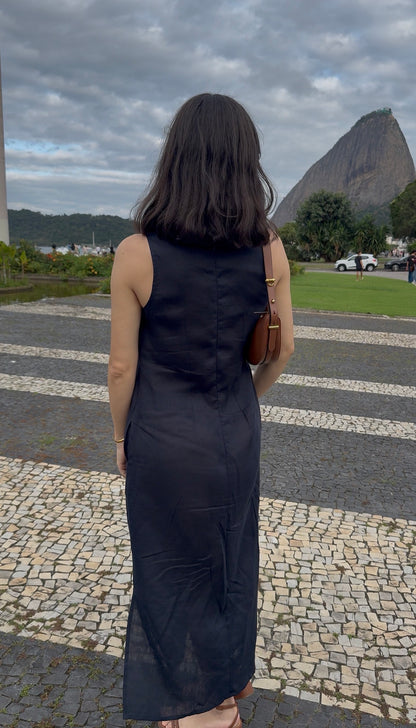 Vestido Serena 100% Linho