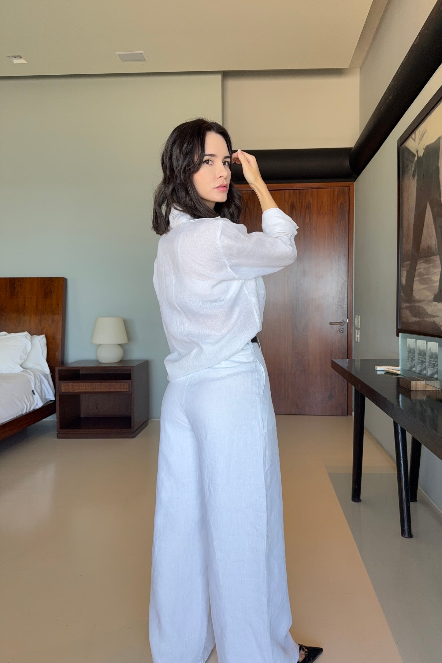 Calça Bella 100% Linho
