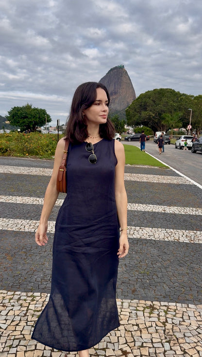 Vestido Serena 100% Linho