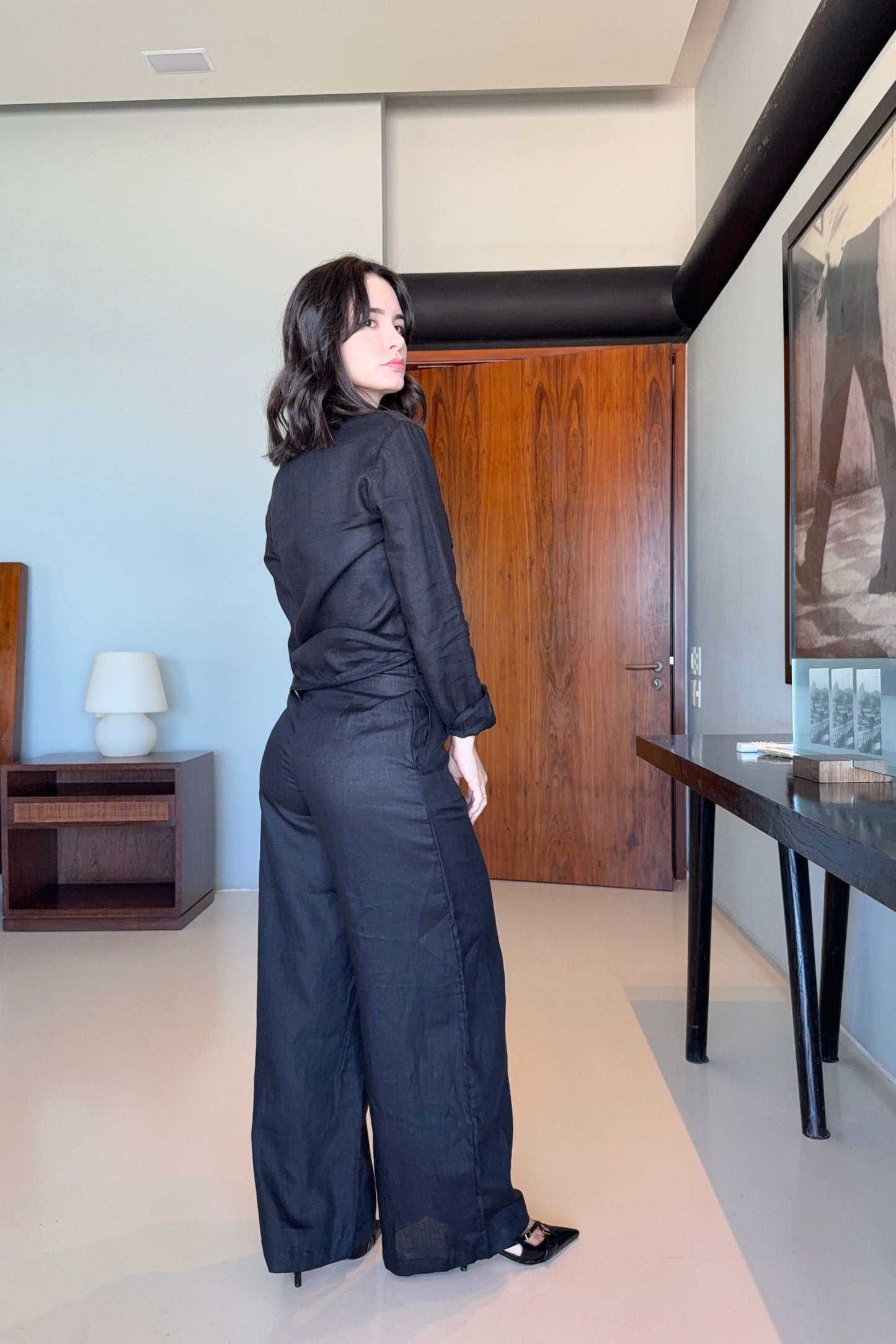 Calça Bella 100% Linho